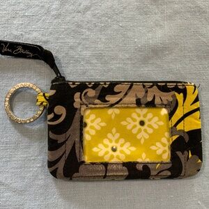 Vera Bradley Zip ID Pouch, Coin Pouch, Retired Pattern